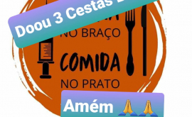 Campanha “Vacina no Braço, Comida no Prato”