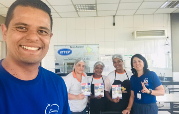 Trabalho de base na empresa SANTA RITA unidade INTEP