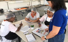 Trabalho de base na empresa SANTA RITA unidade INTEP