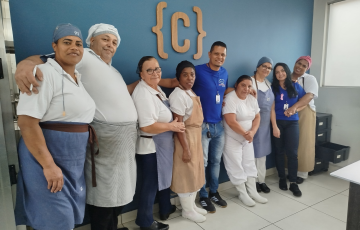 Trabalho de base na empresa CUCINARE unidade SILGAN